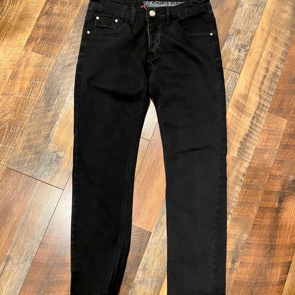 MIRACLE DENIM Black Slim Jeans - Picture 4 of 6